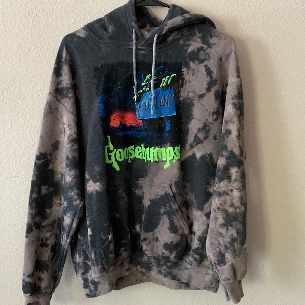 Goosebumps Hoodie brand new tie dye